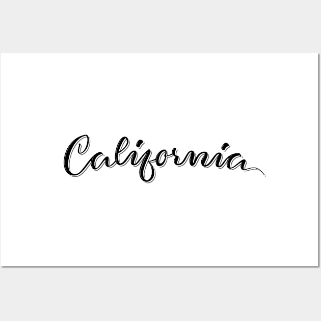 California Wall Art by EddyMumbles